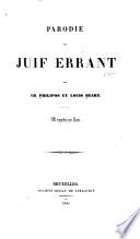 Parodie du juif errant