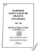 Paroisse Saint-Louis de France, Terrebonne, 1800-1869: A à Huppé (Charles)