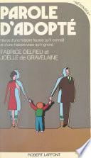 Parole d'adopté