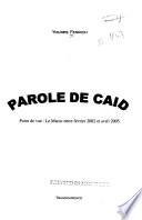 Parole de Caid