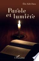 Parole et lumière