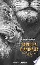 Paroles d'animaux