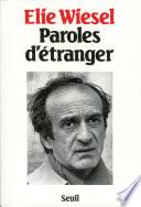 Paroles d'étranger