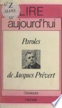 Paroles, de Jacques Prévert