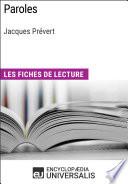 Paroles de Jacques Prévert