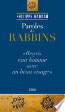 Paroles de rabbins