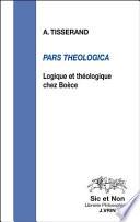 Pars theologica