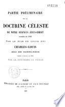 Partie préliminaire de la Doctrine céleste de Notre Seigneur Jésus-Christ