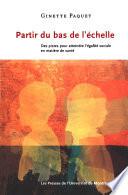 Partir du bas de l'échelle