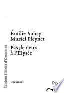 Pas de deux à l'Élysée