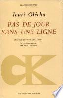 Pas de jour sans une ligne