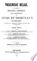 Pasicrisie belge