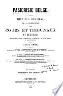 Pasicrisie belge
