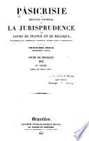 Pasicrisie belge