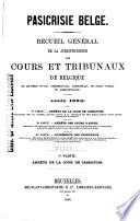 Pasicrisie belge