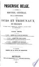 Pasicrisie belge