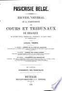 Pasicrisie belge