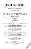 Pasicrisie belge
