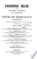 Pasicrisie belge