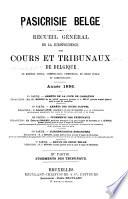 Pasicrisie belge