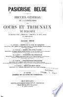 Pasicrisie belge