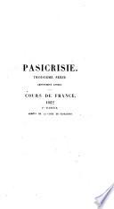 Pasicrisie, ou, Recueil général de la jurisprudence des cours de France et de Belgique en matière civile, commerciale, criminelle, de droit public et administratif