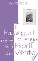 Passeport pour une louange en Esprit et en Vérité