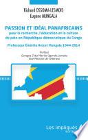 Passion et idéal panafricains pour la recherche, l'éducation et la culture de paix en République démocratique du Congo