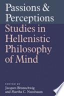 Passions and Perceptions