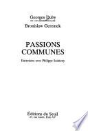 Passions communes