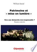 Patrimoine Et Mise En Lumière - Vers Une Démarche Éco-Responsable? Soyons Concrets