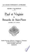 Paul et Virginie de Bernardin de Saint-Pierre