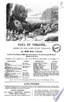Paul et Virginie drame en cinq actes et six tableaux par MM. Boule et Cormon