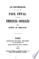 Paul Féval, Emmanuel Gonzales