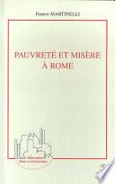 Pauvreté et misère à Rome