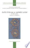 Pays d’Islam et monde latin
