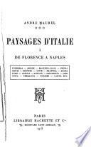 Paysages d'Italie