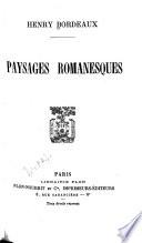 Paysages romanesques