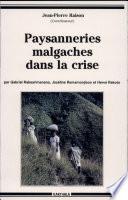 Paysanneries malgaches dans la crise
