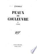 Peau de couleuvre