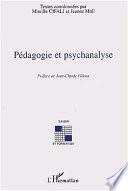 Pédagogie et psychanalyse