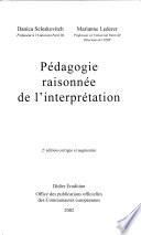 Pédagogie raisonnée de l'interprétation