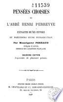 Pensées choisies