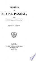 Pensées de Blaise Pascal