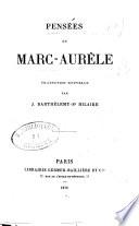 Pensees de Marc-Aurele