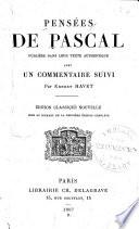 Pensées de Pascal