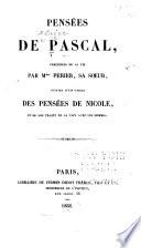 Pensées de Pascal