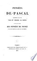 Pensees, de Pascal