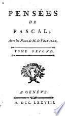 Pensees de Pascal