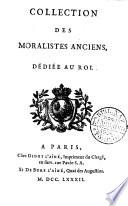 Pensées morales de Cicéron, recueillies et traduites par m. Levesque